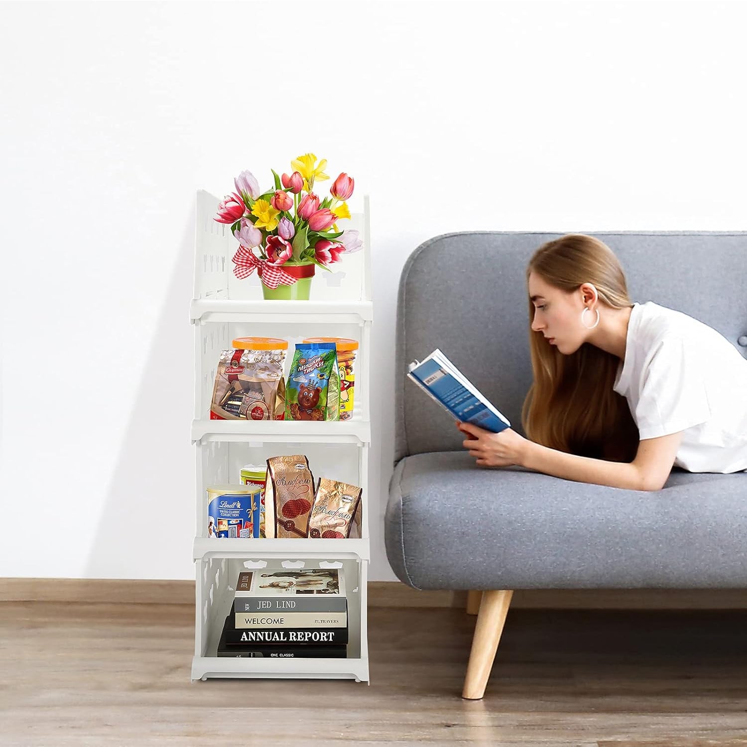 7887 4 Layer Stackable Multifunctional Storagefor Clothes Foldable Drawer Shelf Basket Utility Cart Rack Storage Organizer Cart For Kitchen Pantry Closet Bedroom Bathroom Laundry (4 Layer 1 Pc) 7887 4 Layer Stackable Multifunctional Storagefor Clothes Foldable Drawer Shelf Basket Utility Cart Rack Storage Organizer Cart For Kitchen Pantry Closet Bedroom Bathroom Laundry (4 Layer 1 Pc)